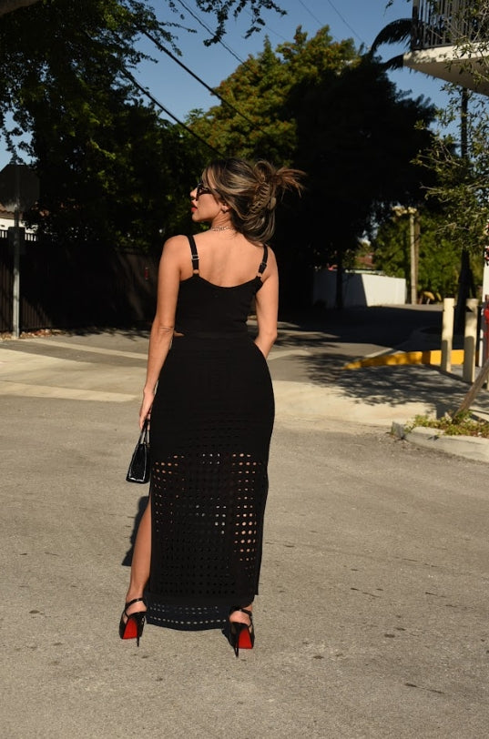 Vestido Fortunata Set Black